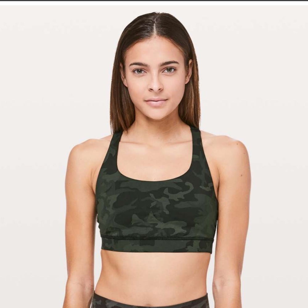 🍋Lululemon Camo Energy bra